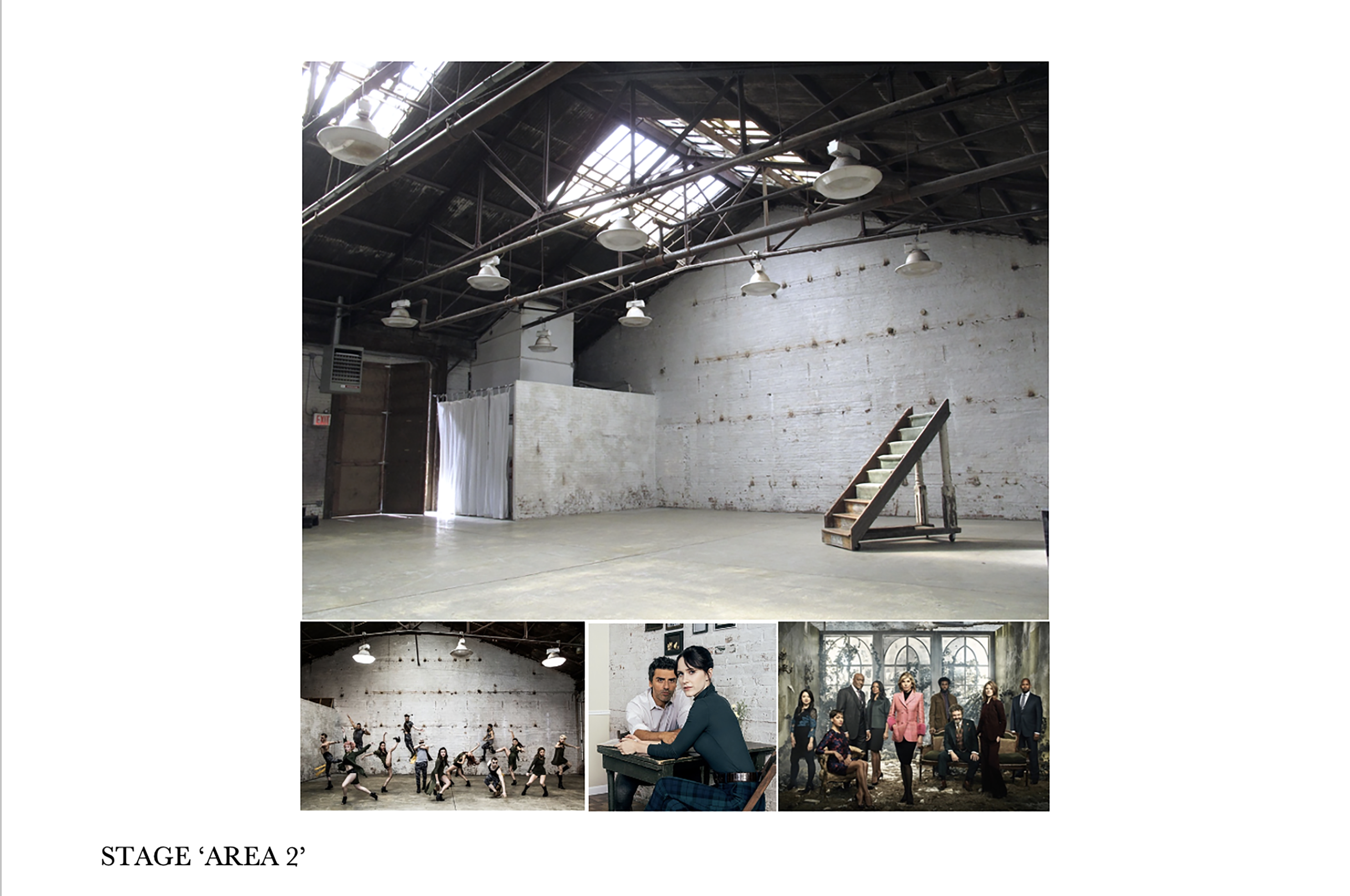 Turn of the Century Raw Brick Industrial Warehouse